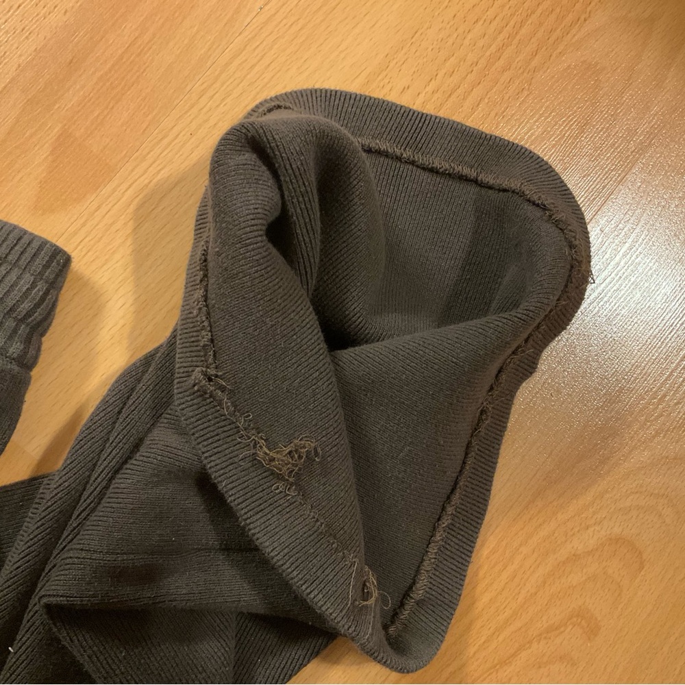 Alo Yoga Scholar Knit High-Waist Cargo Pant Expresso M - Picture 11 of 12